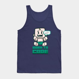 Born to code Tank Top